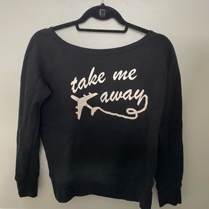 Off the shoulder sweater